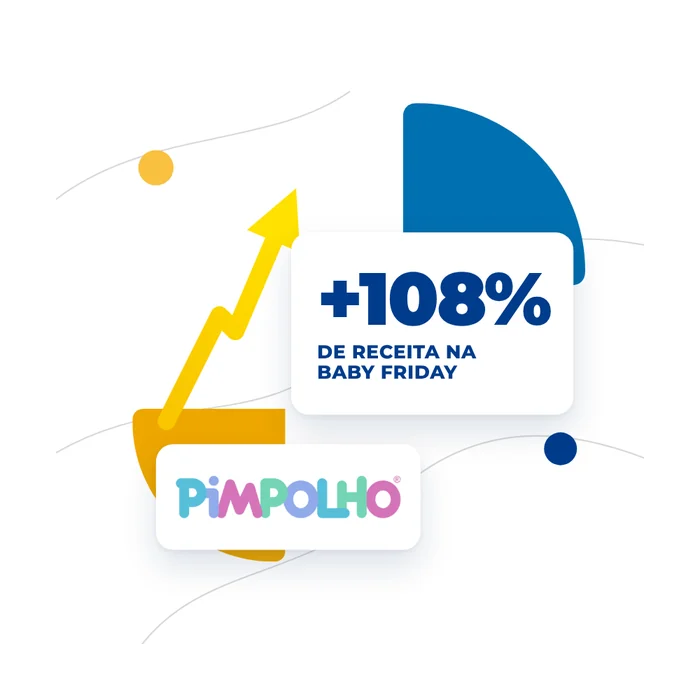 Aumento de 108% na receita da Pimpolho na Baby Friday